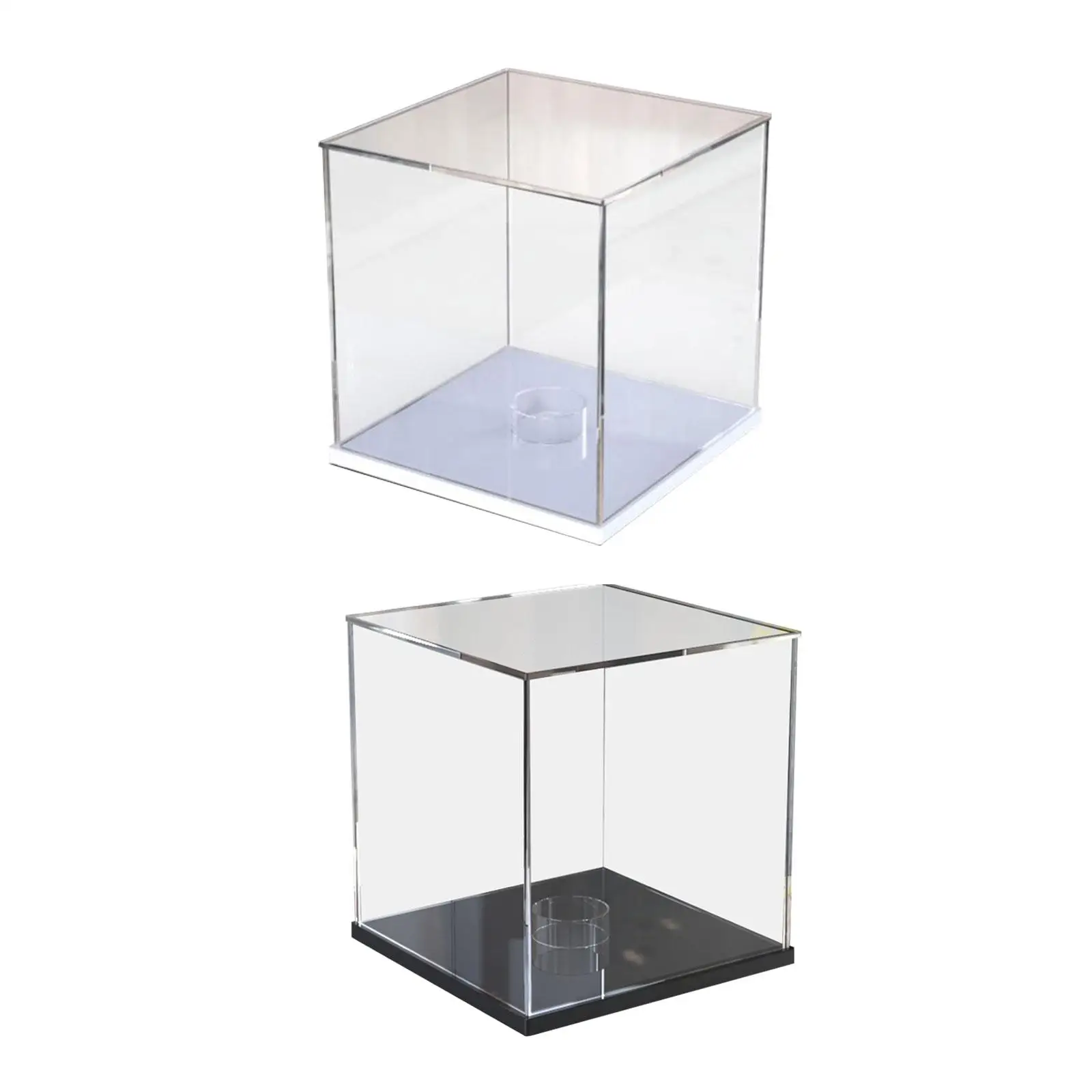 Football Display Cabinet Acrylic Soccer Memorabilia Holder Display Case for Statues Sculptures Baseball Toys Collectibles