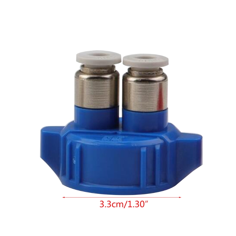 Aquarium CO2-System Pro Rohr ventile Gauge Flaschen verschluss Aquarium lebende Pflanze Reaktor Drop Shipping – Detail 6