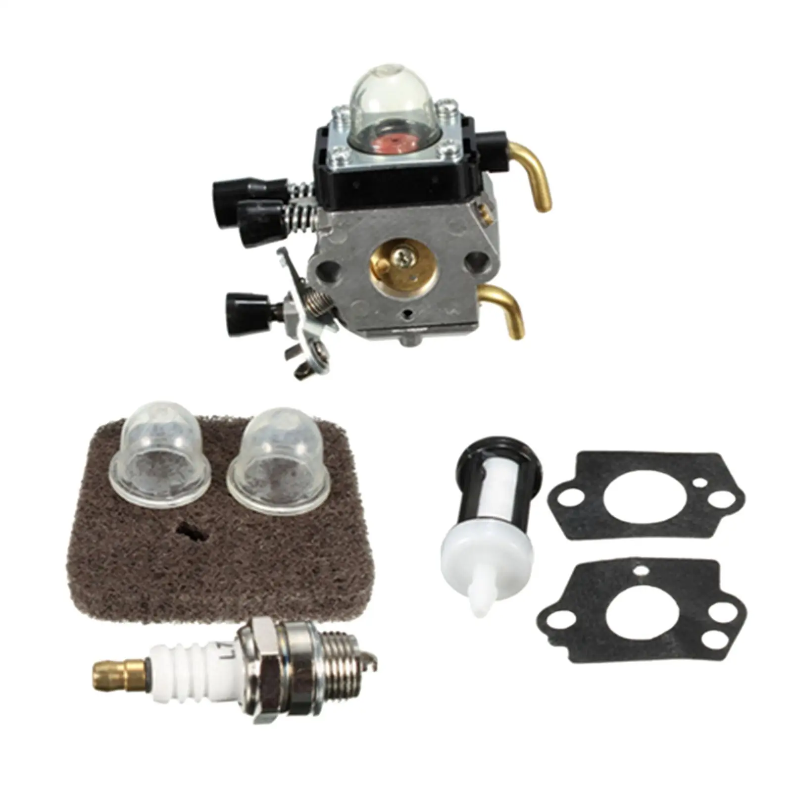 Carburetor Carb Kits Easy to Install Fittings Replaces Carburetor Maintenance Kits for FS55 FS55R FS55RC FS45C FS45L FS55C