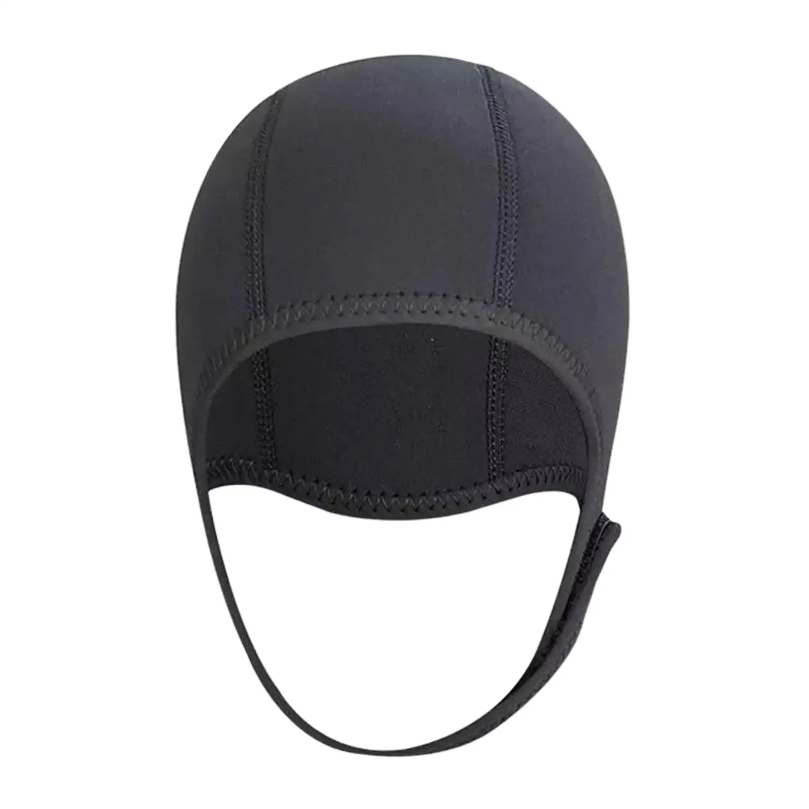 3mm Neoprene Scuba Diving Hat Head Cover Adjustable Surfing Hat Thicken Dive Hood Swimming Hat for Rafting Canoeing Underwater