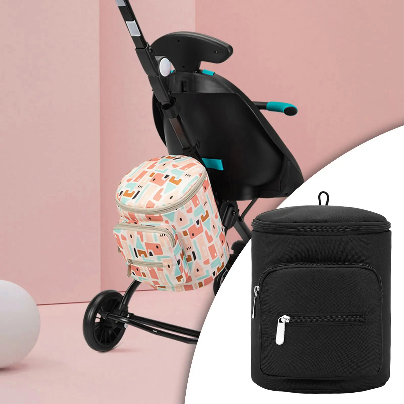 Infant Diaper Bag Stroller Accessories Protable Diaper Storage Waterproof Baby Handbag Mother Outdoor