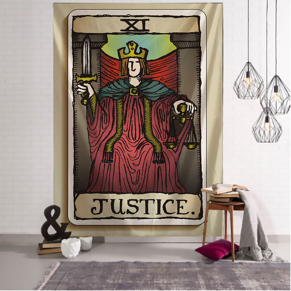 Vintage The devil Tarot Card Indian Mandala Hippie Macrame Tapestry Wall  Hanging Boho decor Psychedelic Witchcraft Banners Flags|Tapestry| -  AliExpress