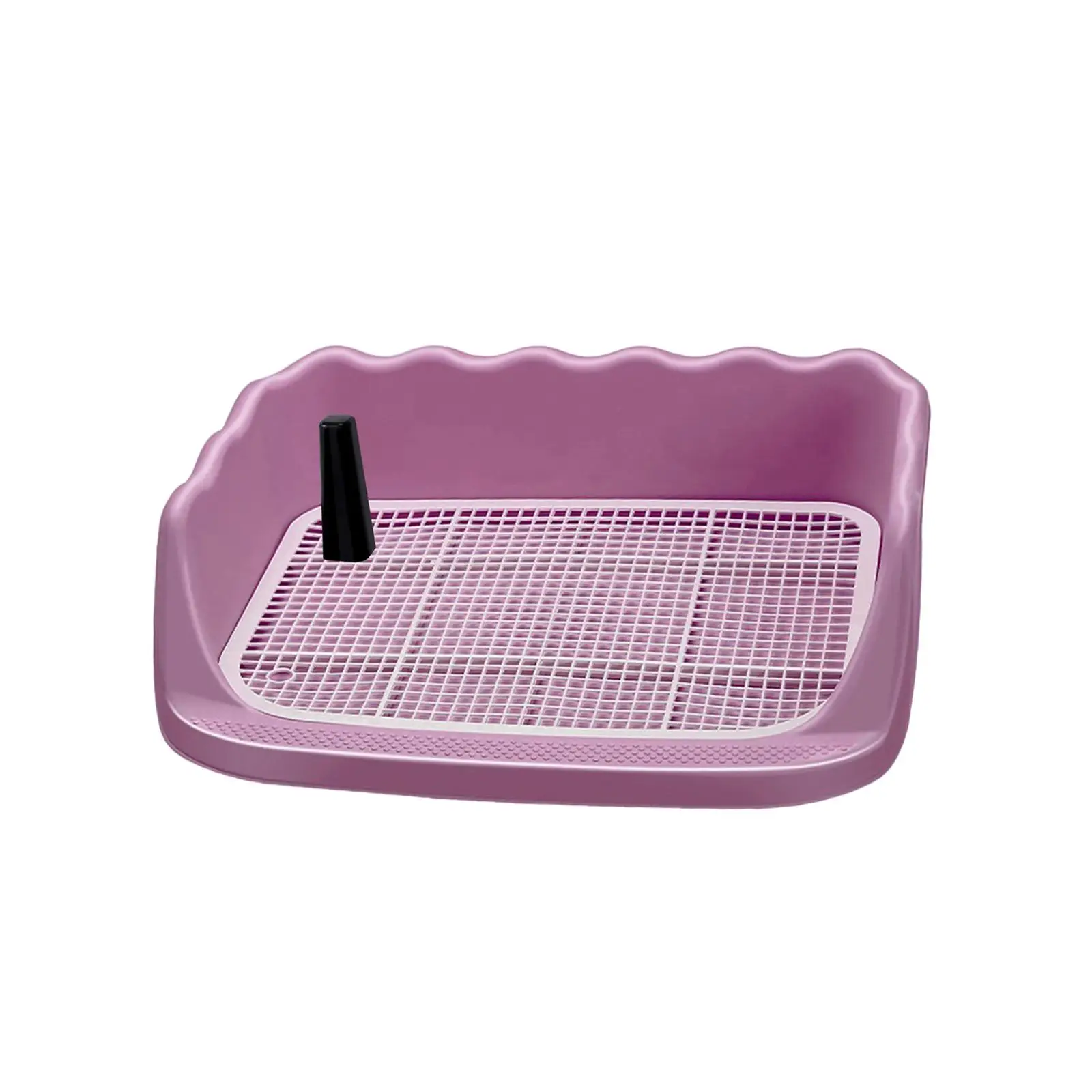 Dog Toilet Large Puppy Training Tray Indoor Dog Potty Tray Pee Pad Holder for Hamster Small Animals Bunny Small and Medium Dogs