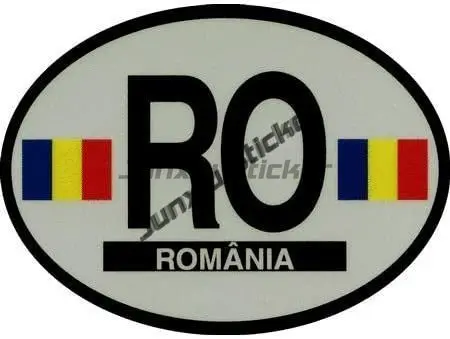 Romania Coat of Arms Decal Romanian Country Code Flag Sticker Romania Pride  with Romania Flag Emblem Stickers for Car SUV Trunk - AliExpress