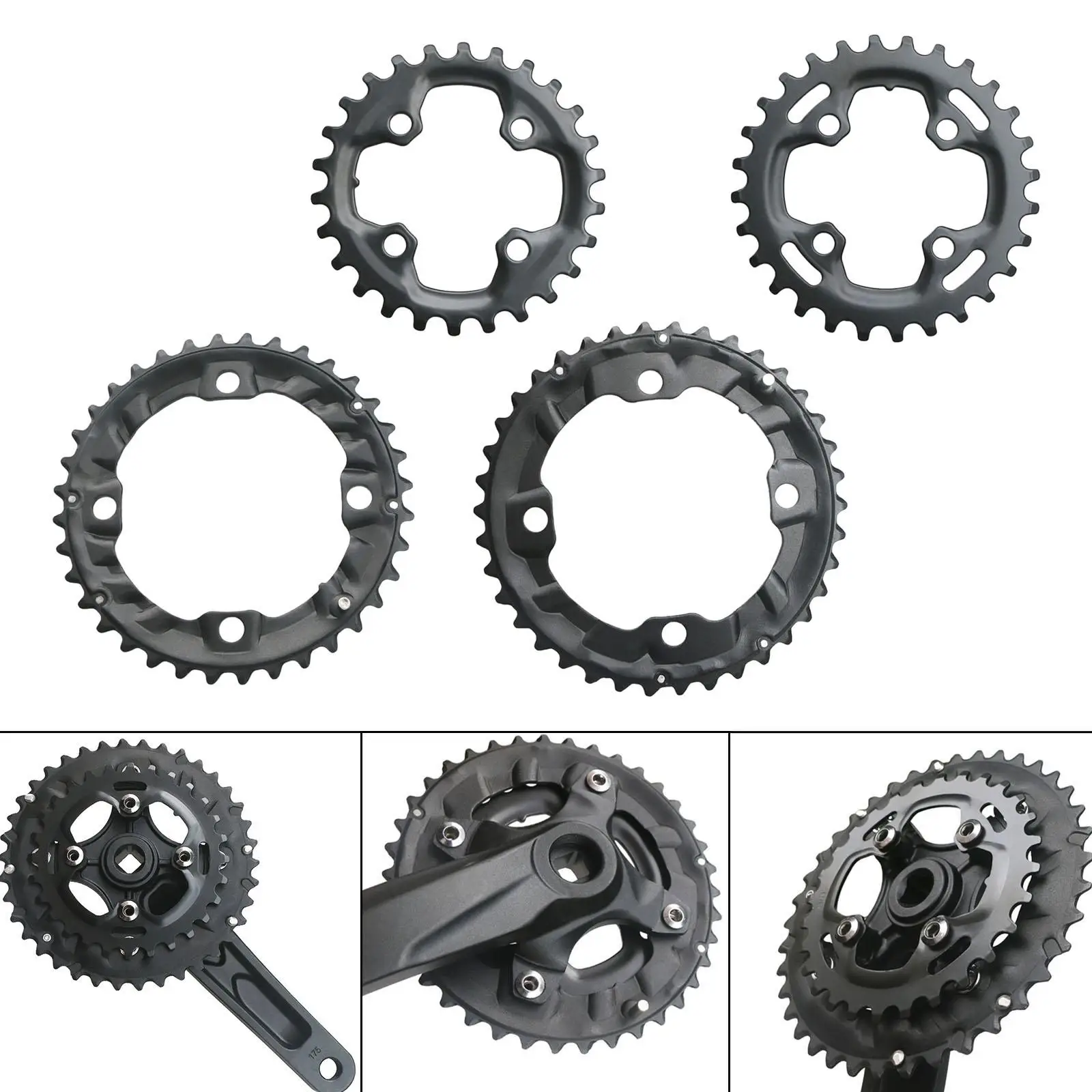 Narrow Wide Chainring 104 BCD Single     for BMX MTB Mountain Bike