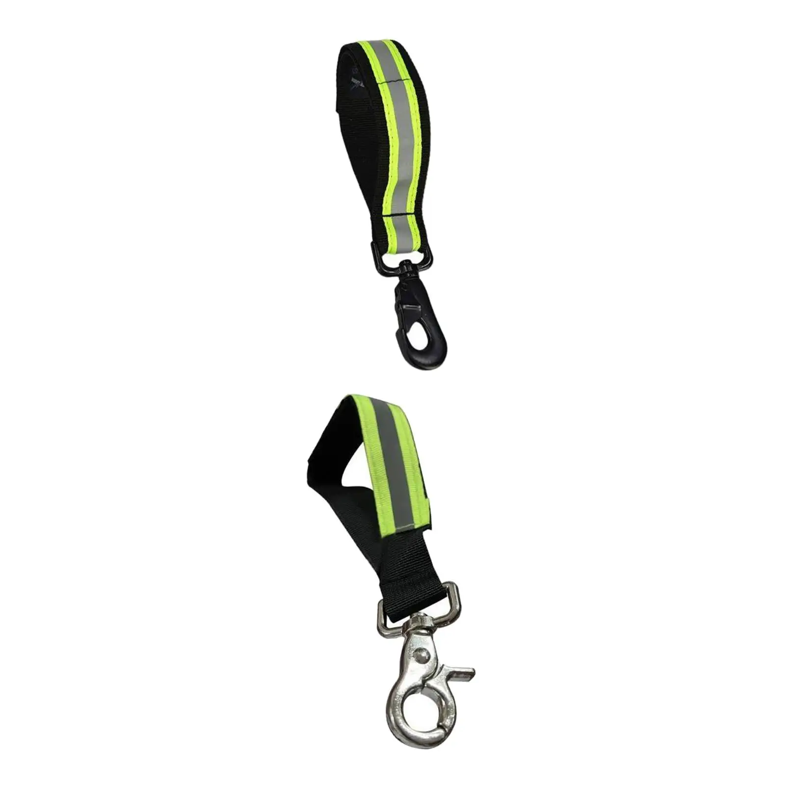 2pcs Firefighter Glove Strap,, Fireman Turnout Gear, Reflective with Buckle Tool Heavy Duty for Welding Gloves Accessories