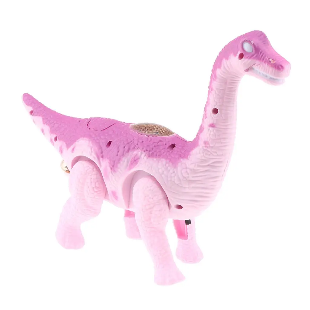 Electronic Walking Dinosaur Model for Kids Children Brachiosaurus