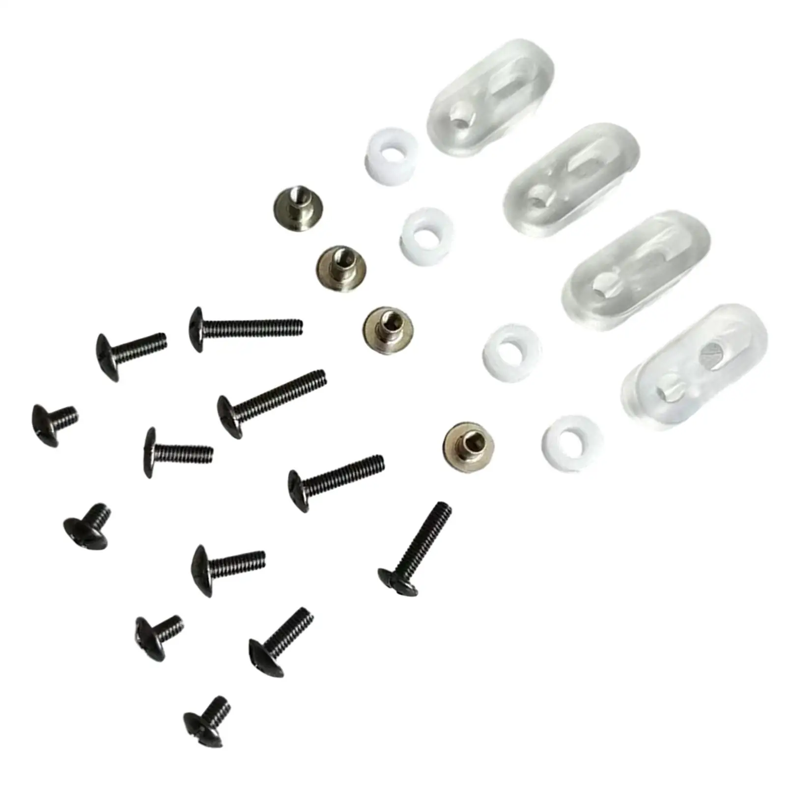 Ice Hockey Visor Hardware Kit Screw Washers Nuts Replacement Safety Hockey Equipment Accessories Fixings Back up Hardwares