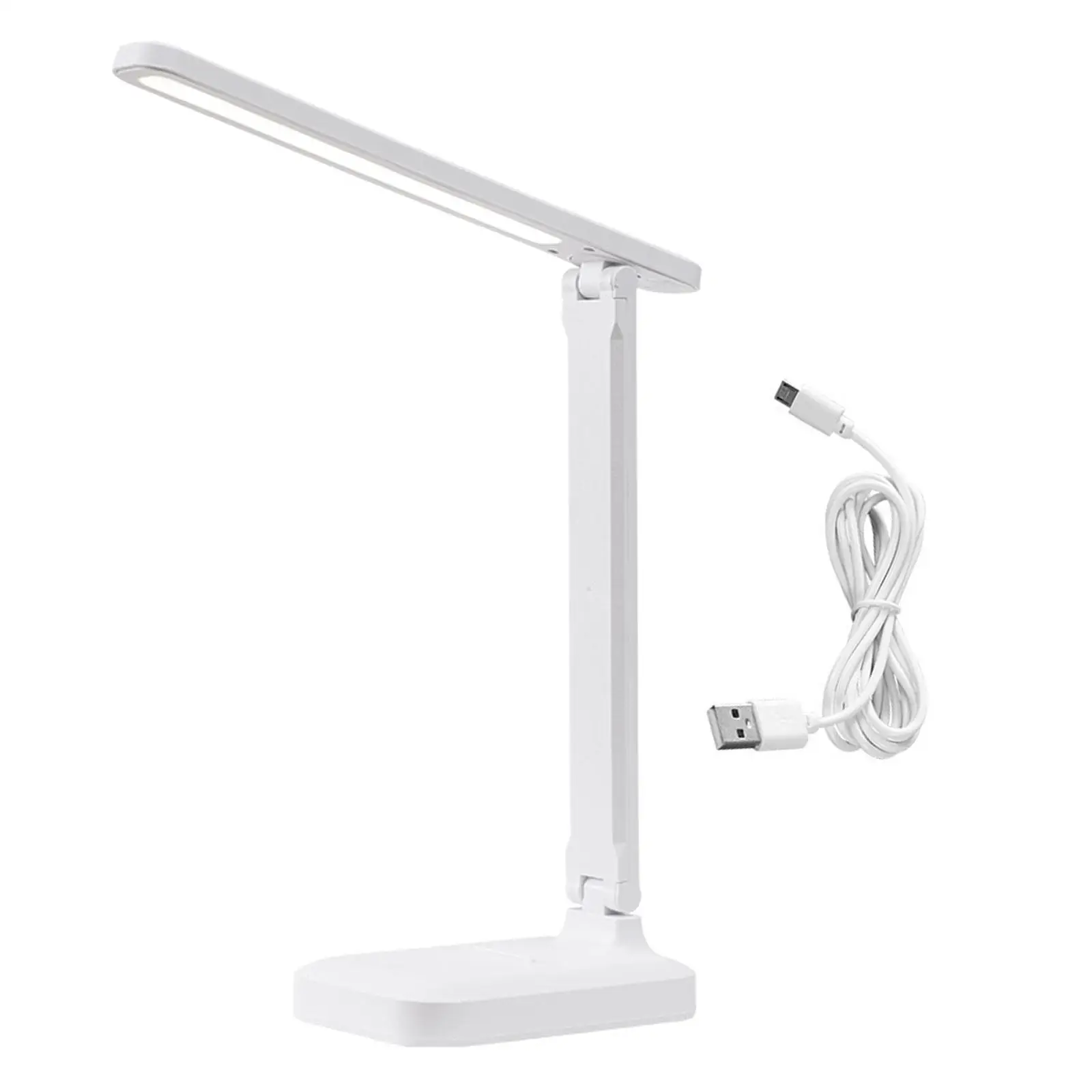 LED Desk Lamp Modern Portable 3 Adjustable Brightness Night Light Table Lamp Study Desk Desktop Light for Study Room Gift