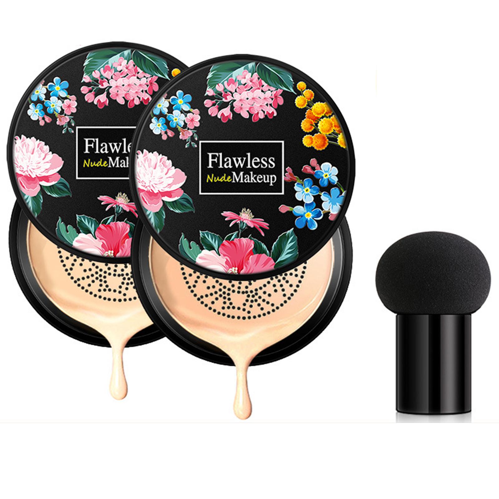 Air Cushion cc Cream Smoothly Makeup Waterproof Matte Natural Light Weight Even Skin Pigment Concealer Liquid Foundation BB