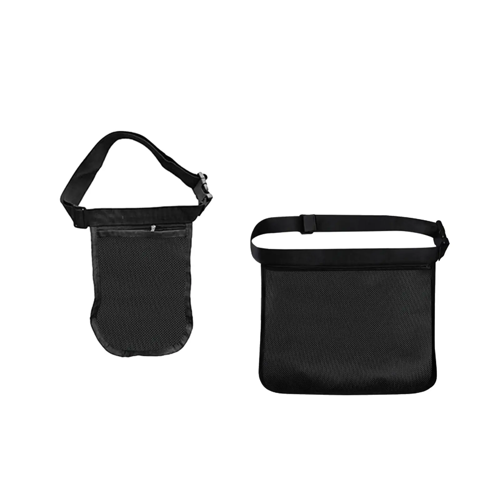 Tennis Ball Holder Durable Tennis Pickleball Accessory Waist Pouch Bag Mesh Storage Bag Tennis Ball Holder for Women Men