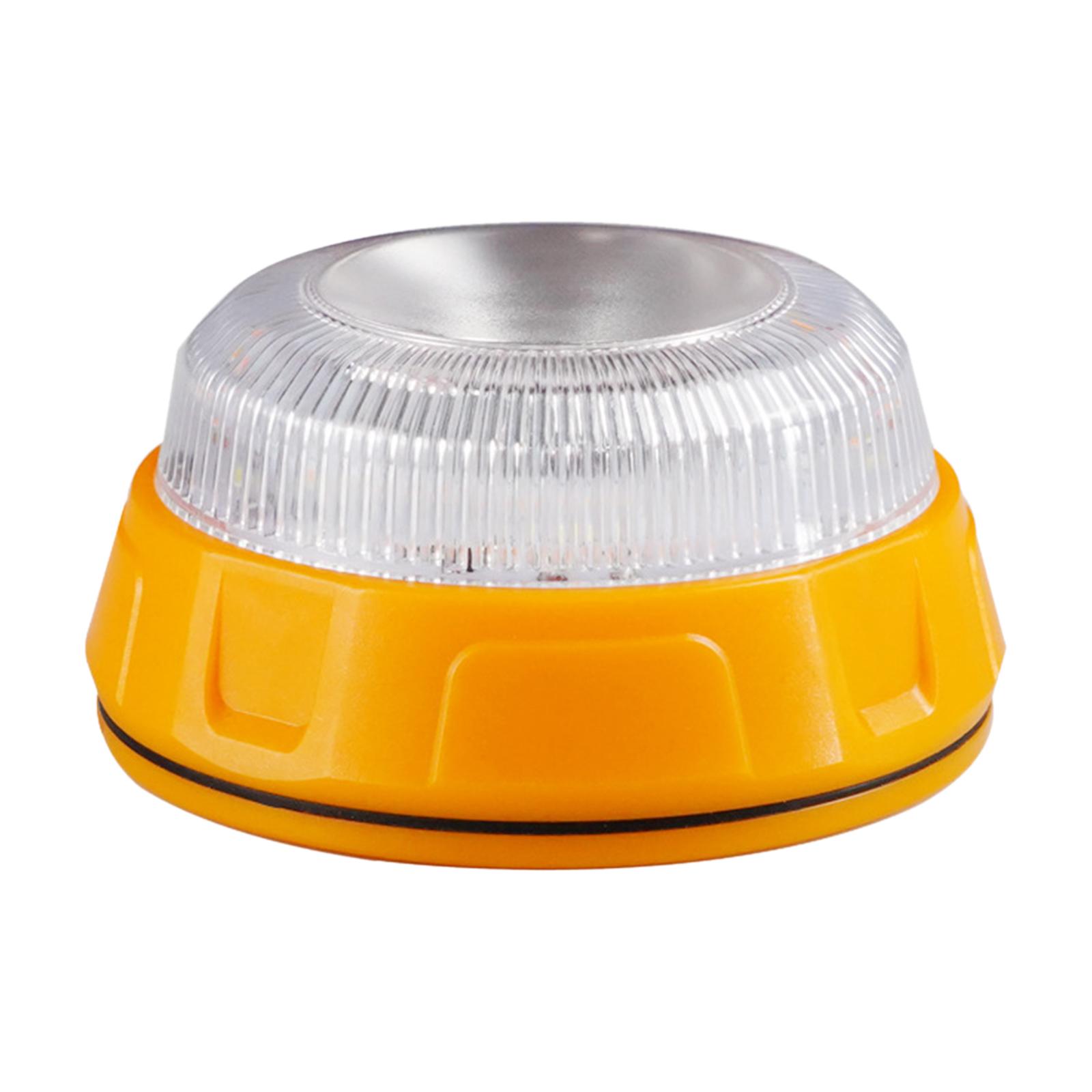 Traffic Warning Lights LED Strobe Lamp Lights Waterproof with Magnetic Base Emergency Lighting for Marine Trucks Car