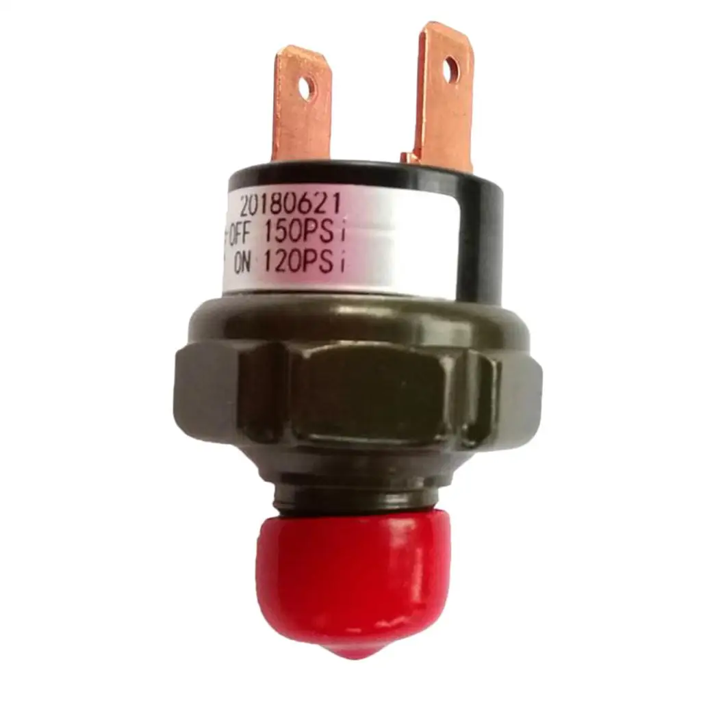 Heavy Duty Air Pressure Control Switch 1/4`` NPT 120 PSI for 12 Compressor,