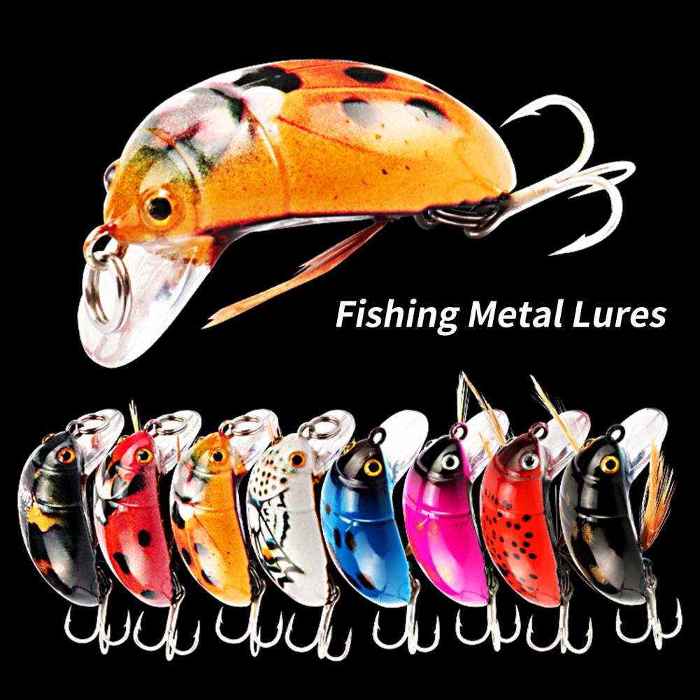 Description Picture 3 of item1Pc 38mm/4.1g Fishing Tackle Cicada Bait Fishing Lure Insect Bug Lure Sea Beetle Crank Floating Wobblers For Bass Carp Fishing