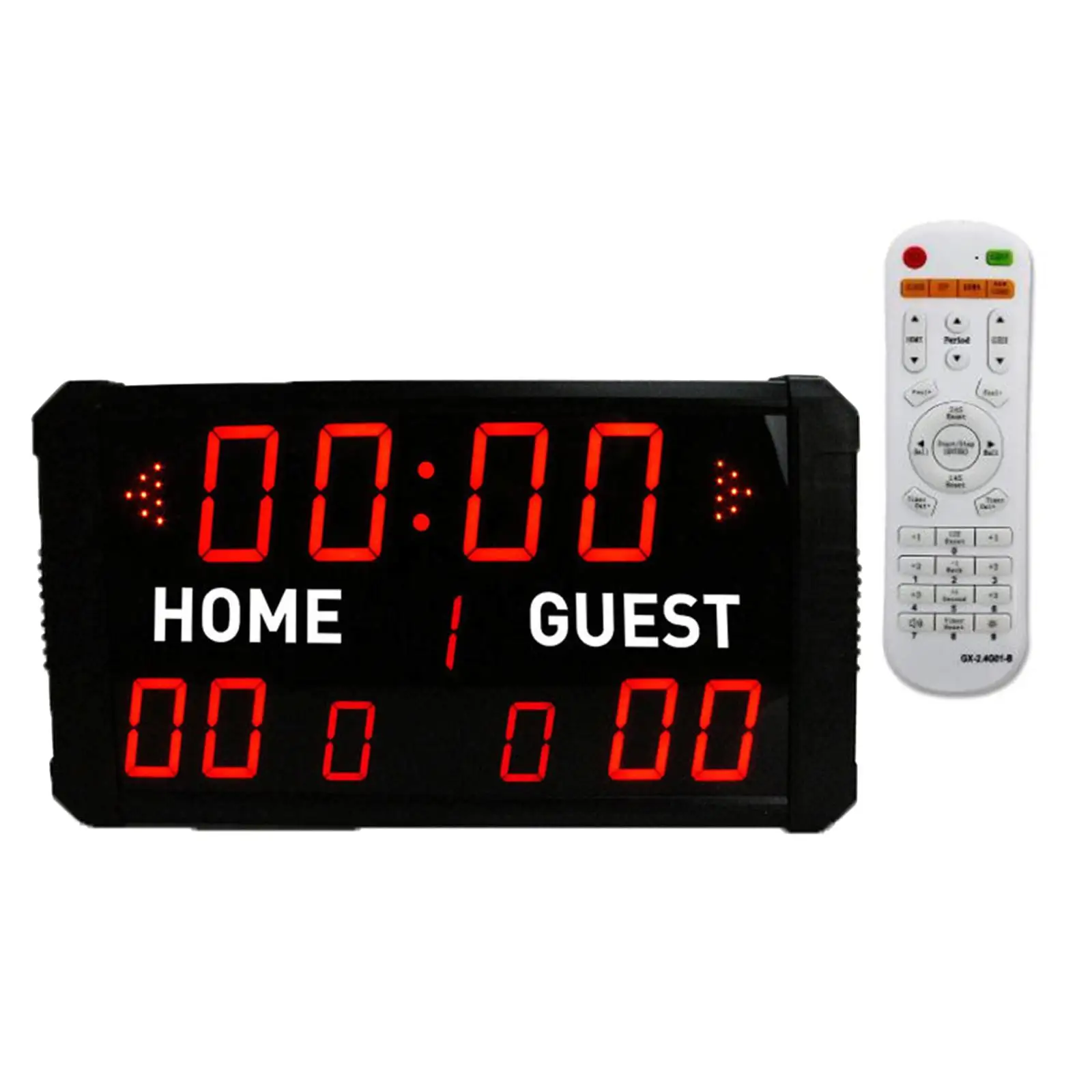 Basketball Electronic Scoreboard Indoor 110 V 18.7x10x2.2inch for Baseball Football Tennis