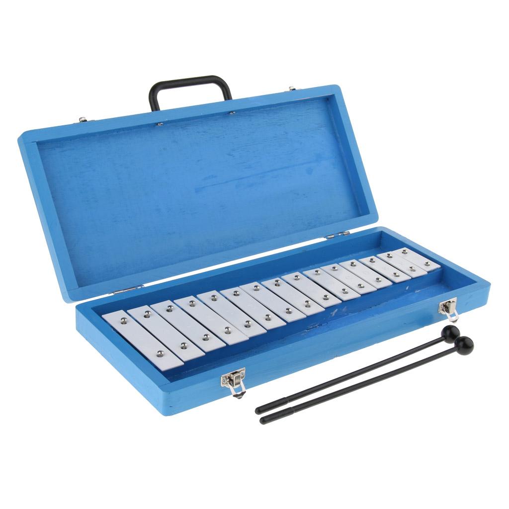 15 Glockenspiel Xylophone A Rigid Case