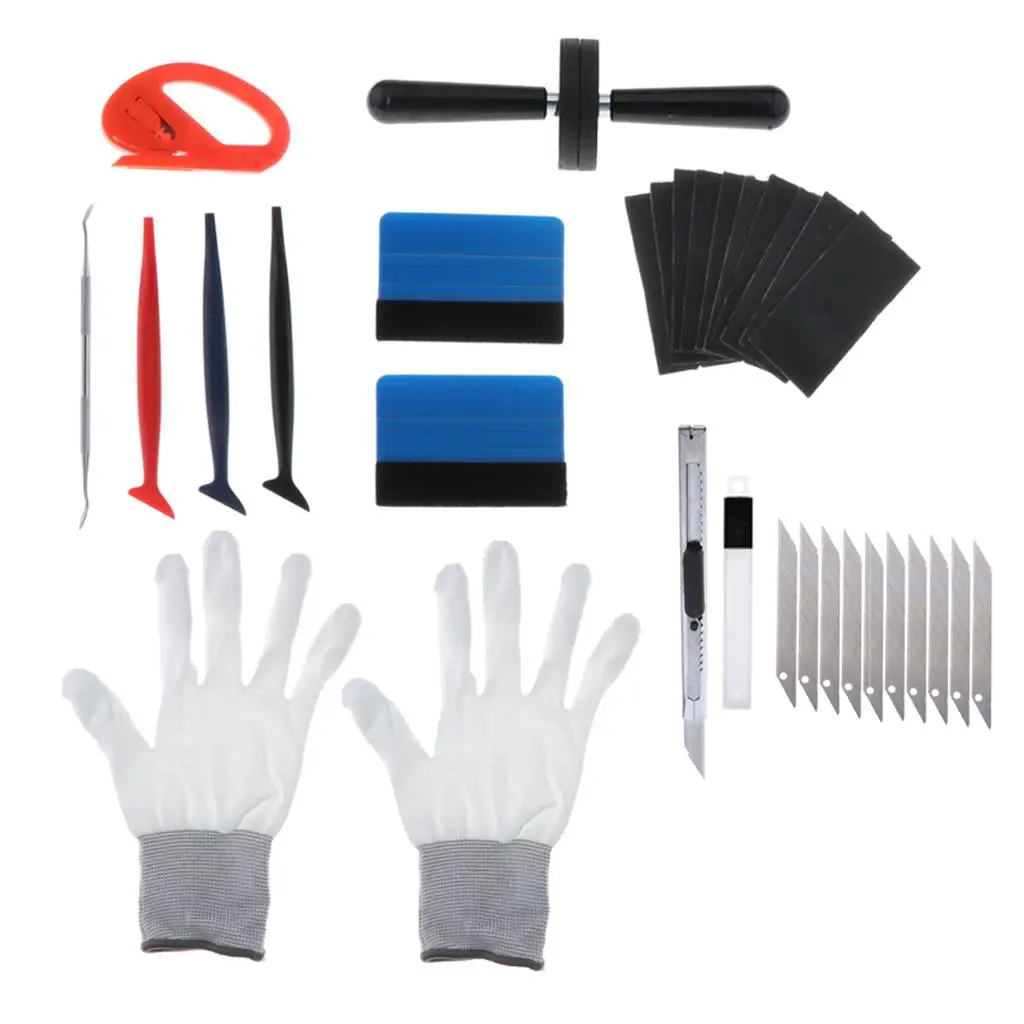 9 in 1 Vinyl Tinting Cars Film Installation Tuck Wrapping Application Tools
