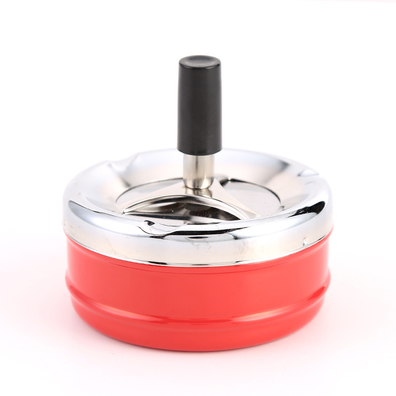 Cendrier Rond Avec Passoire Et Sable - 50 Litres, Métal, 4 Couleurs Au Choix (noir, Rouge, Gris, Bleu)