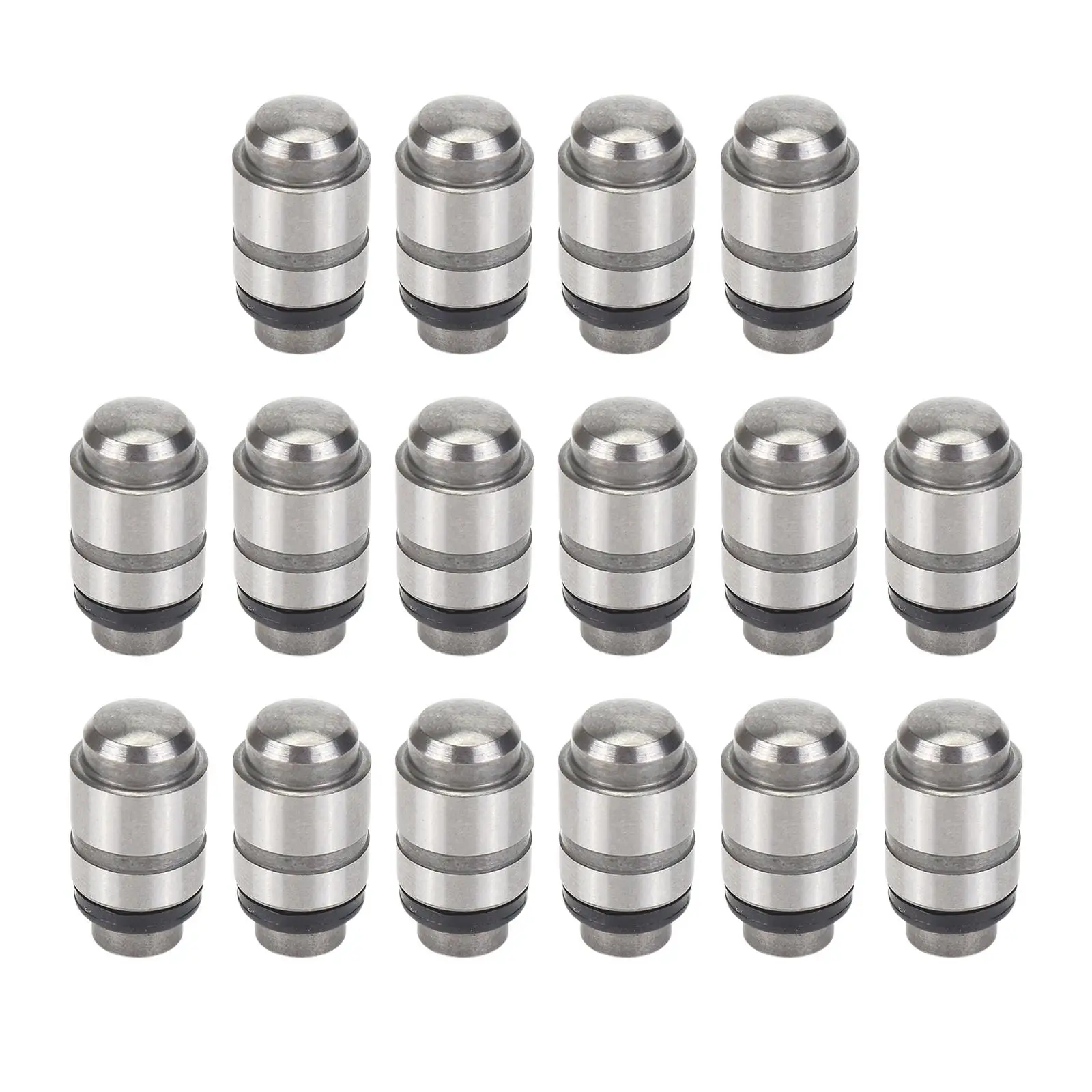 16-In-Pack Valve Tappets Lifters Kit Vehicle Parts Iron Assemblies Replaces for Mitsubishi 3.5L 3.8L 2131753 Car Supplies