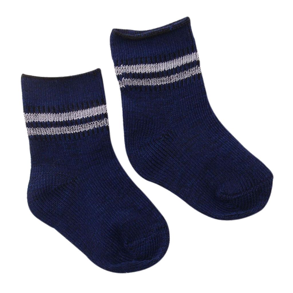 1 pair of mini knitted socks sports socks for 18 inch girls dolls clothes