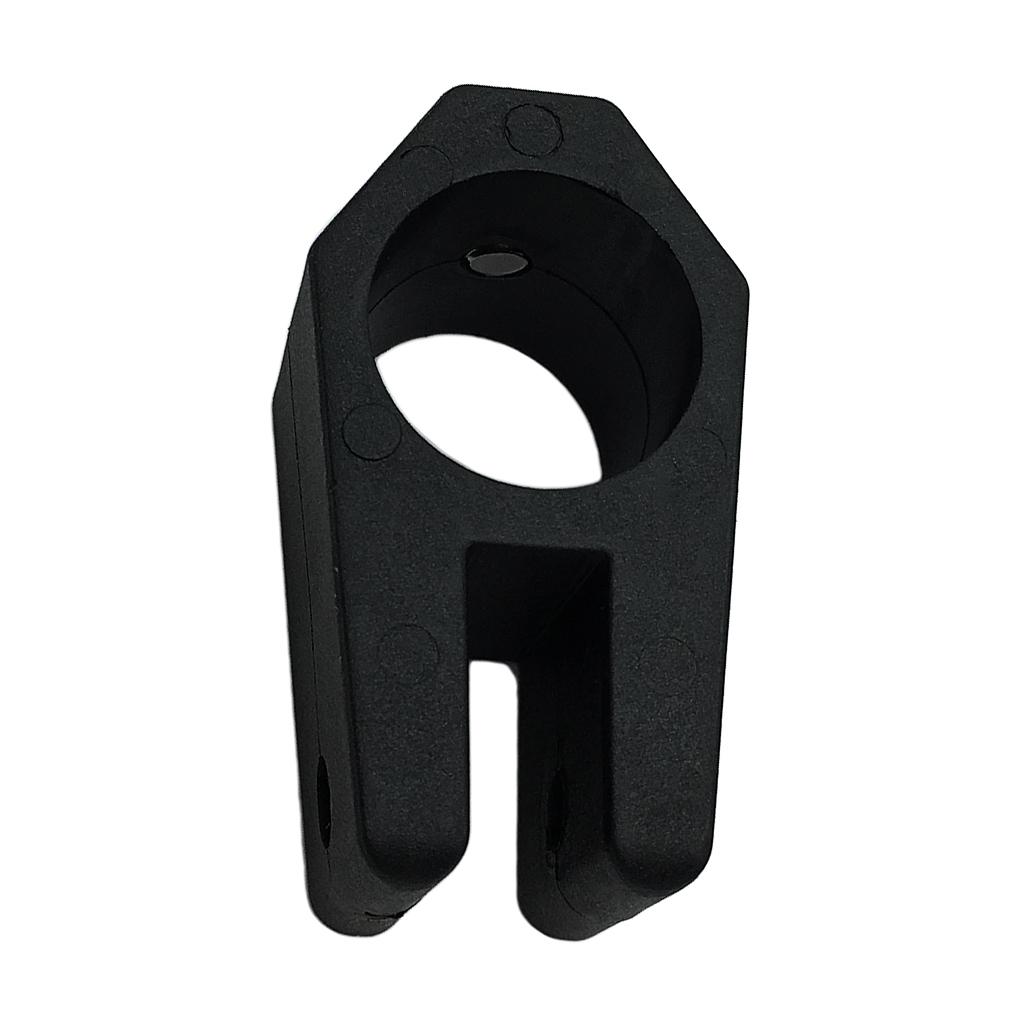 Heavy Duty Boat Jawslide Hinged Jaw-Like Slide Fittings Frame Nylon Black