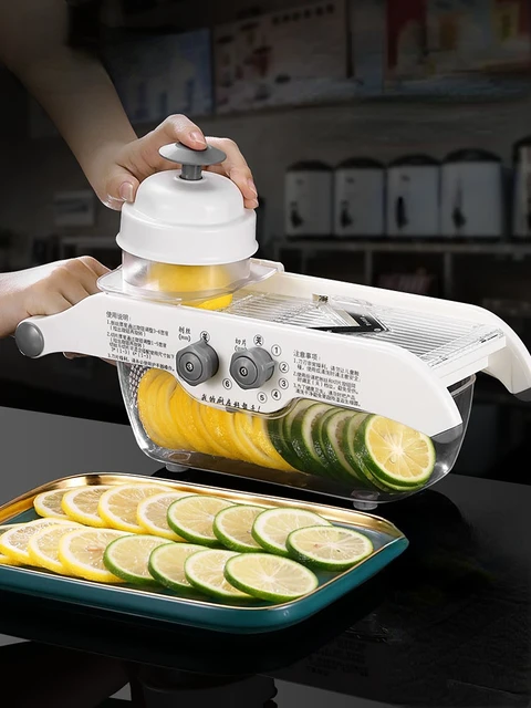 Kitchen Multifunctional Fruit Slicer Adjustable Manual Slicer