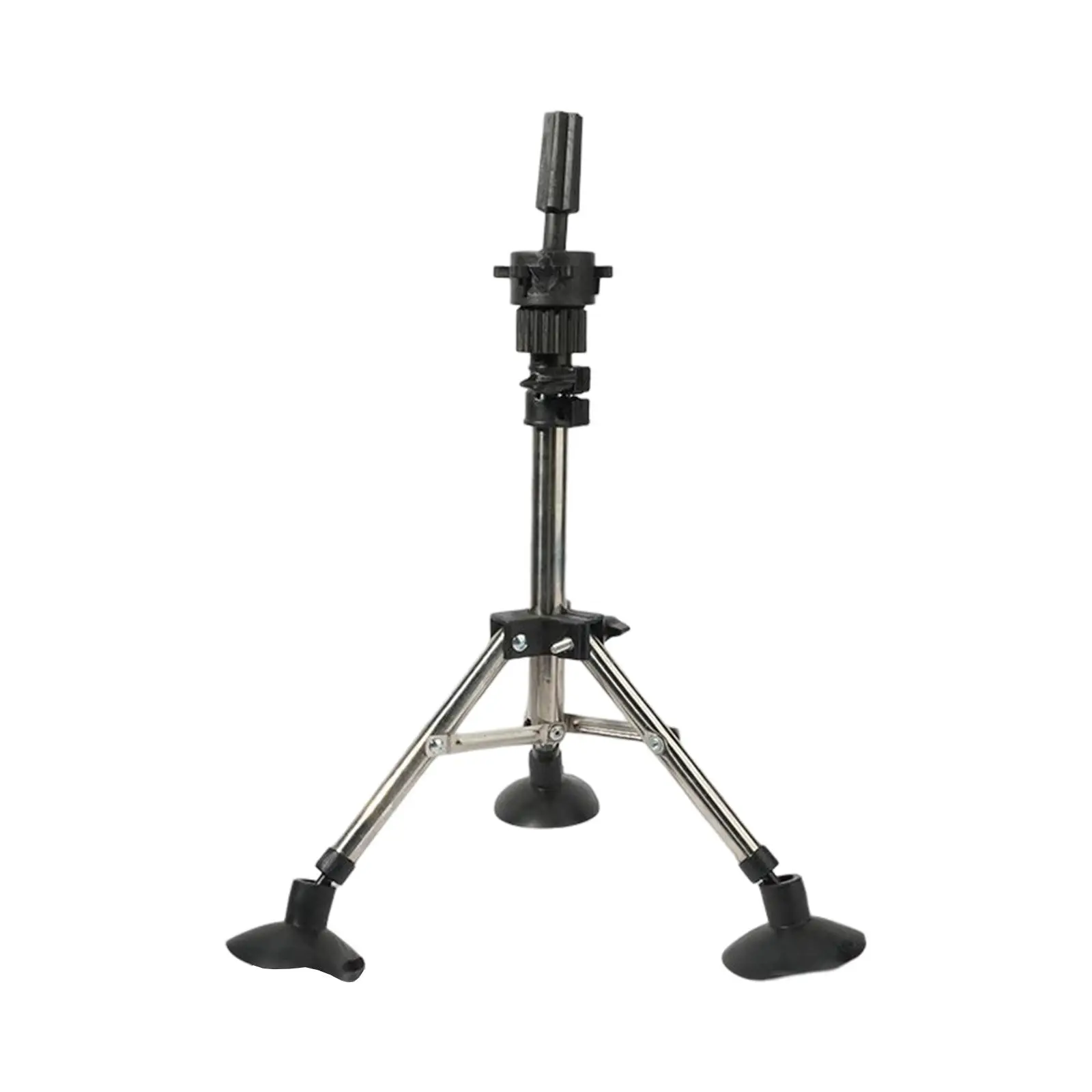 Wig Tripod Stand Manikin Head Tripod Protable Stable 41-62cm with Suction Cups Mini Adjustable Holder Wig Head Stand Tripod