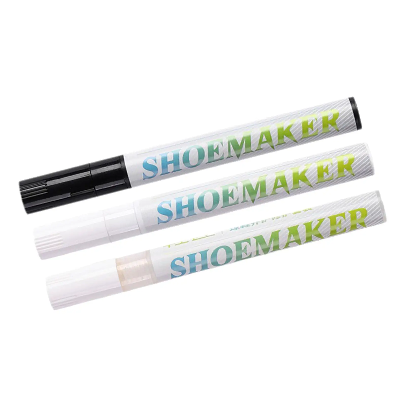 3x Shoes Cleaner Pens Cleaner Compact Lightweight Anti Oxidation Pens for Leisure Shoes Fabric Suede Leather Shoes Canvas Shoes