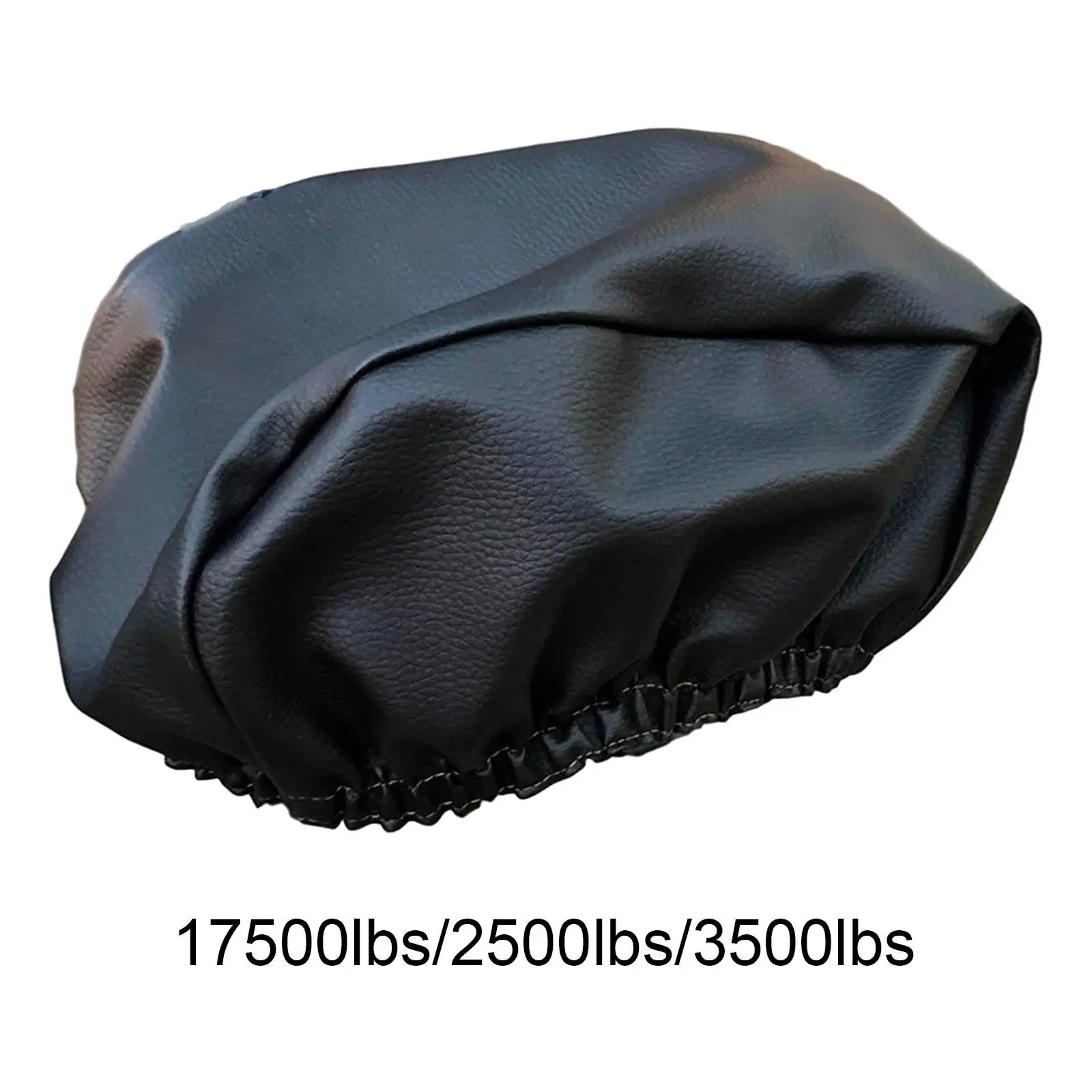 Black Winch Cover Simple Installation Accs Protector Durable Heavy Duty Waterproof Keep Clean Stain Resistant Dust Cover