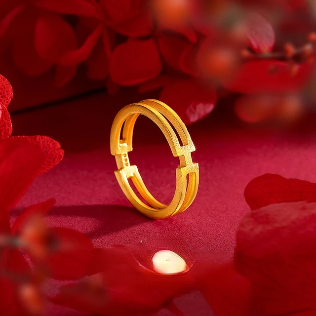 Initial Ring H - Edwin Novel Jewelry Design