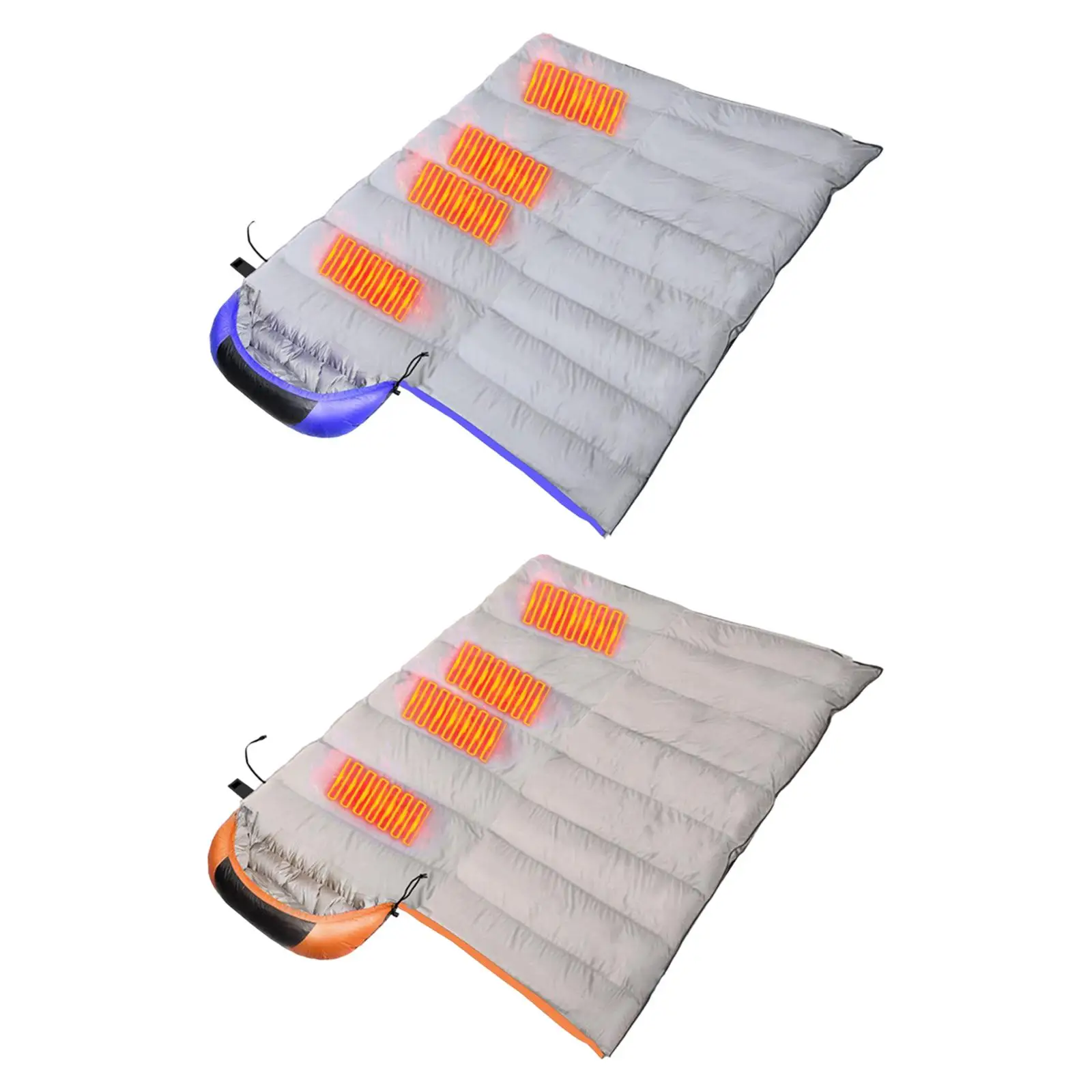 USB Heated Portable Sleepwear Waterproof Winter Sleepwear Soft Warm for