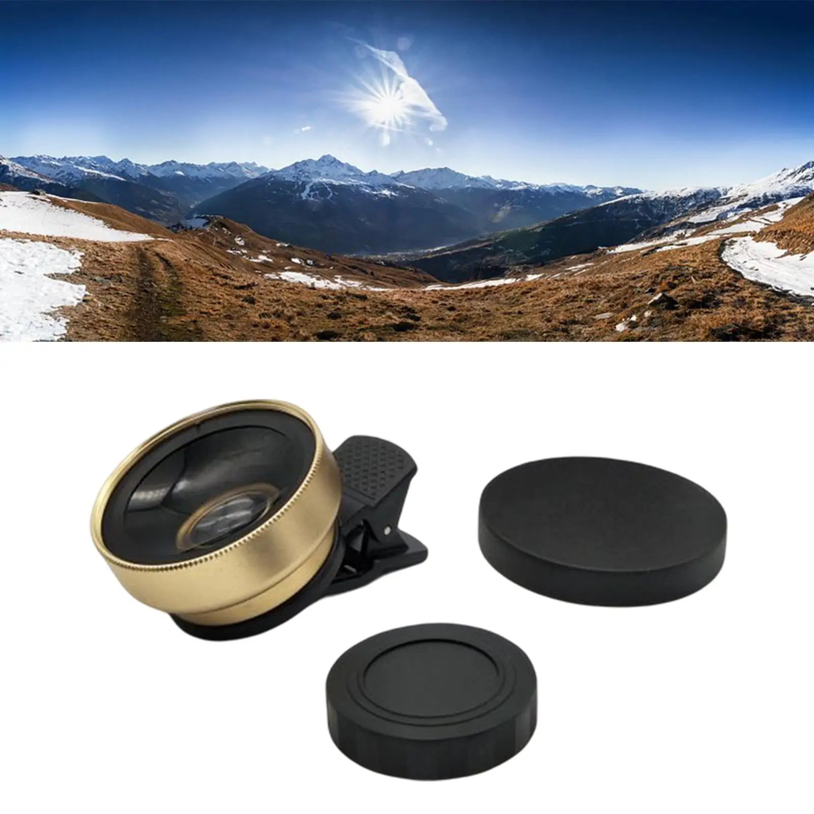 Phone Camera Lens Kit Corners 37mm 0. Super Wide Angle Micro Lens for Cellphone