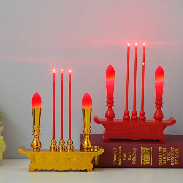 Buddha Electric Candles - Home Decor - AliExpress