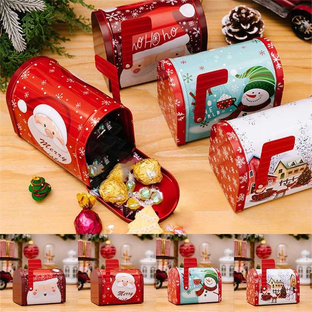 thumbnail image 2 of Tinplate Mailbox Toy - White Decorative Storage Box For Gifts, Letters & Small Items 2 of 12