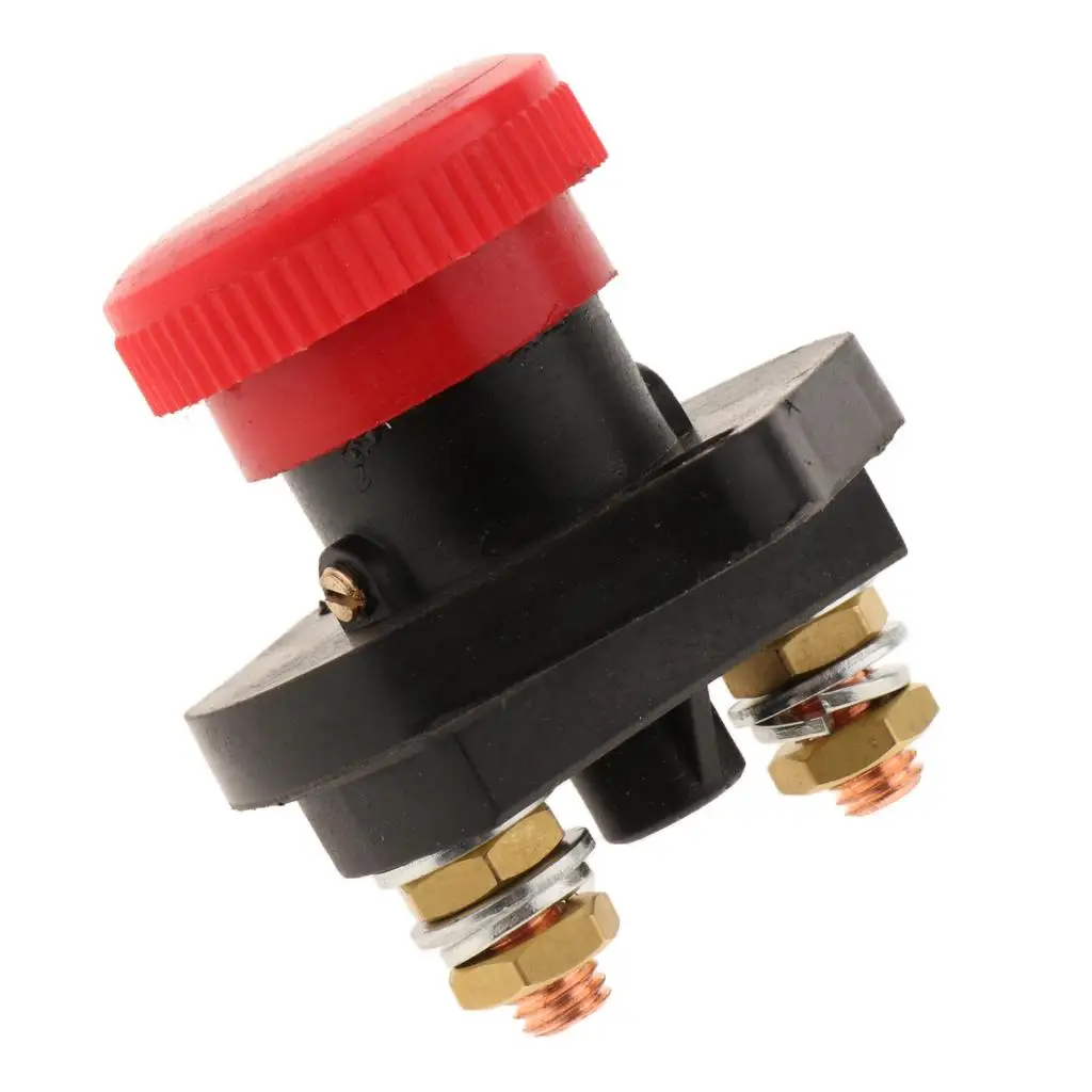 Car Van Truck Boat Battery Power Disconnect Rotary Isolator Kill on/off Switch,
