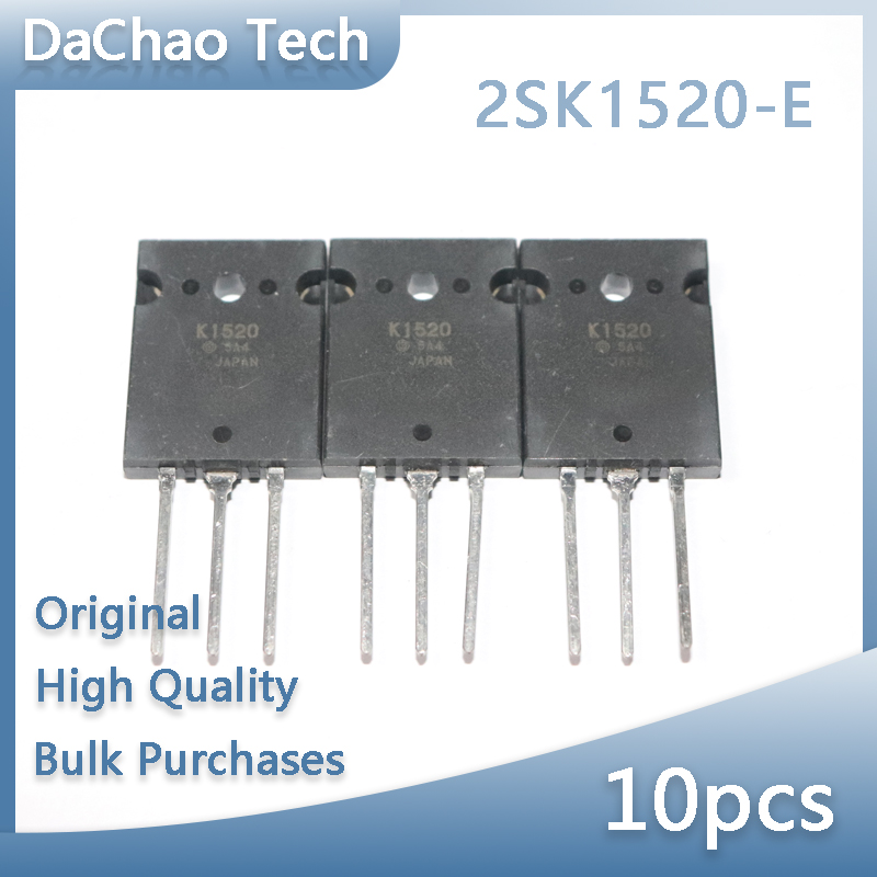 10 pces 2sk1520-e k1520 500v 30a 200w