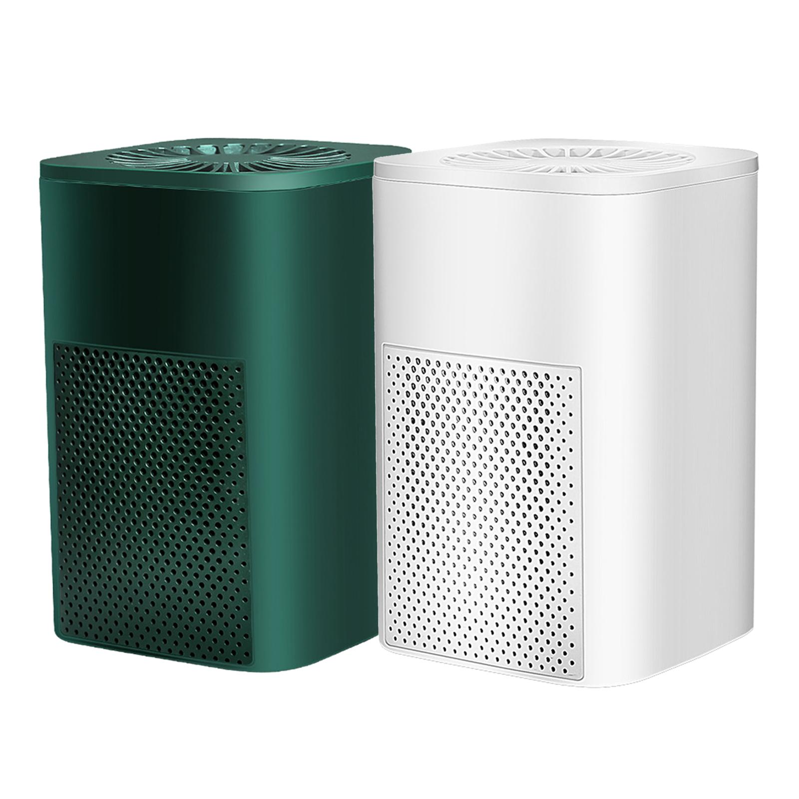 Portable Mini Air Purifier Quiet Air Cleaner Removes Pet Allergies Particles