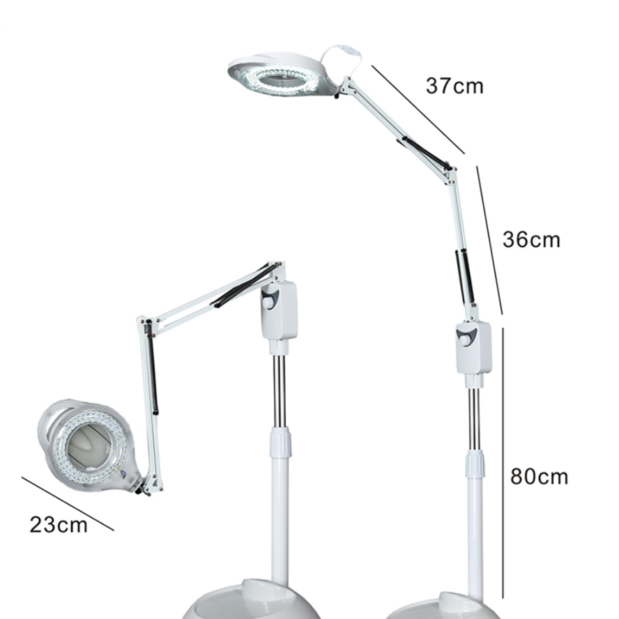 LED Luz Fria Esteticista Lâmpada De Lupa,