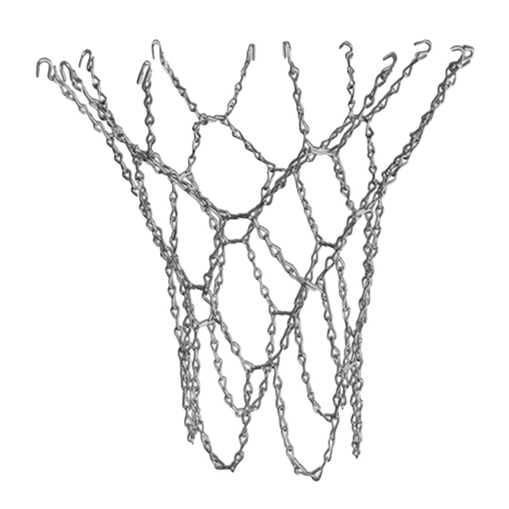 Basketball Metal Chain Net Sports Rims 12 Loop RUSTPROOF STANDARD Basketball Backboard Rim HOOPS Targets