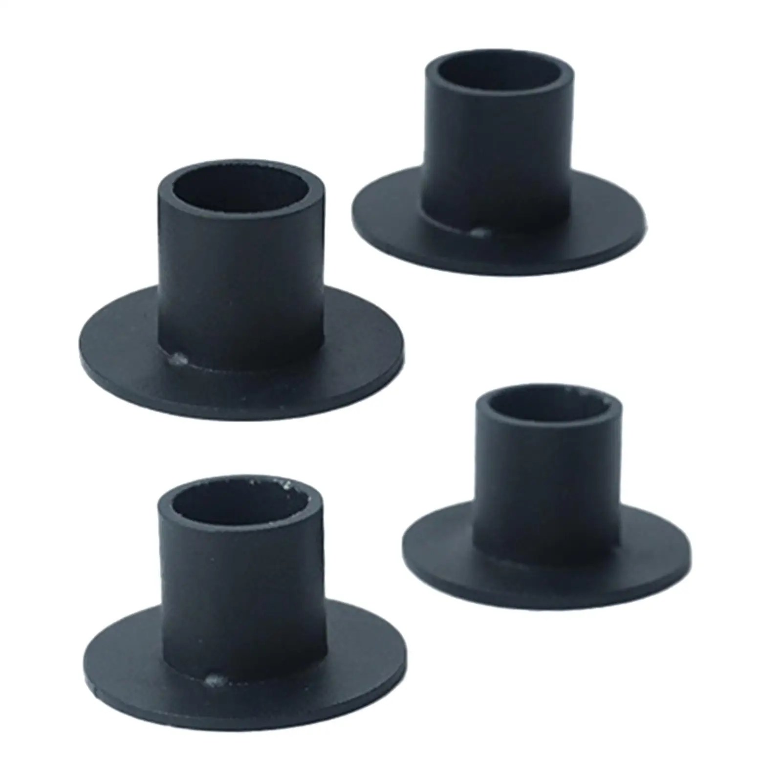 4 Pieces Pillar Candle Holder Candle Stand Vintage Style Candlestick Holder for Dining Table Party Bedroom Home Decors