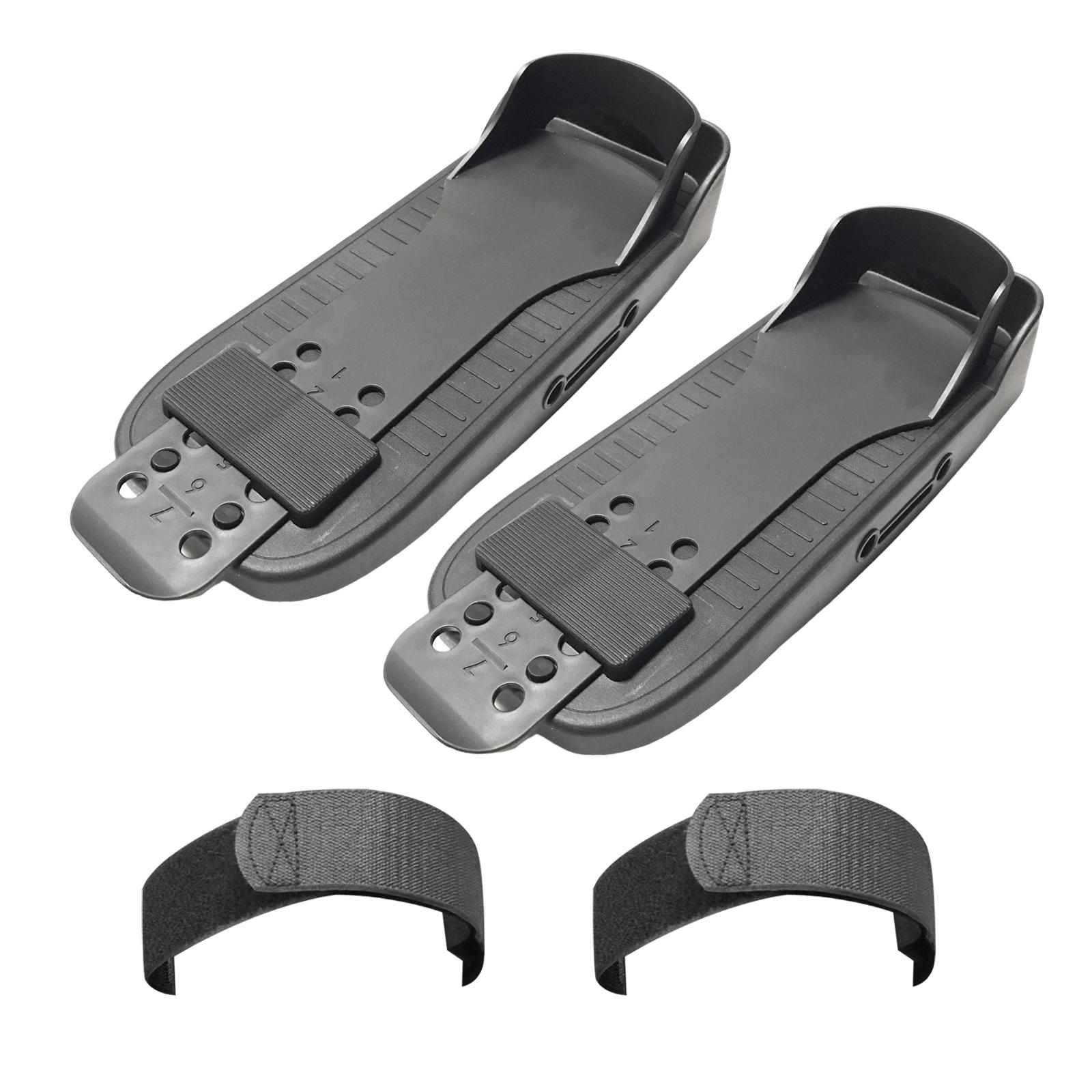 Rowing Machine Replacement Foot Pedals Lightweight Nonslip for Accessories