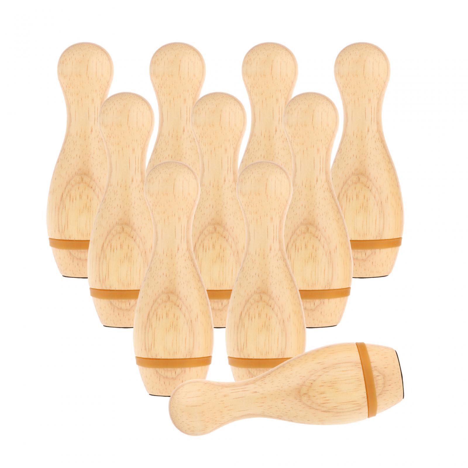 10 Pieces Shuffleboard Bowling Pin Bowling Toy for Children Garden Lawn 10 Pieces Shuffleboard Bowling Pin Bowling Toy for Children Garden Lawn