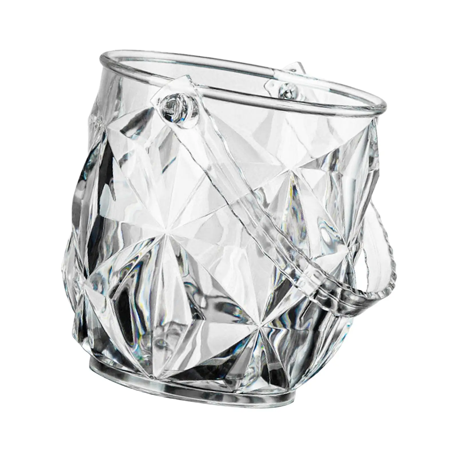 Ice Bucket Acrylic Reusable Champagne Bucket for Gatherings Party Bar