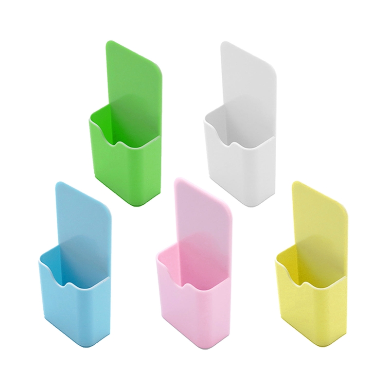 Description Picture 2 of itemPlastic Magnetic Pen Holder Erase Marker Storage Box Pencil Cup for Home Office Classroom Whiteboard Fridge Refrigerator Locker