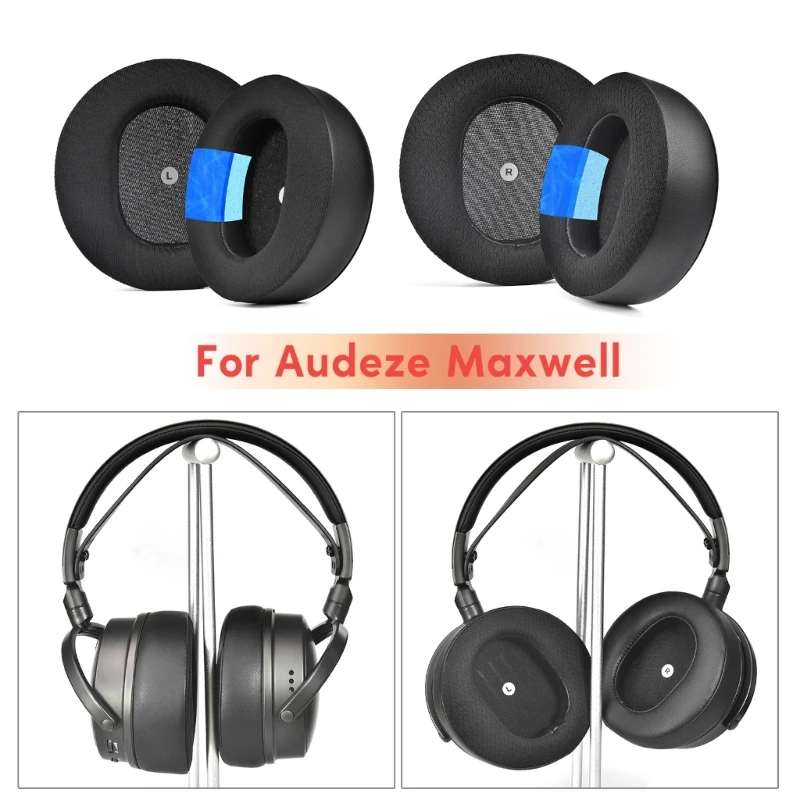 Audeze Maxwell Headphone, almofadas elásticas, boa qualidade de som