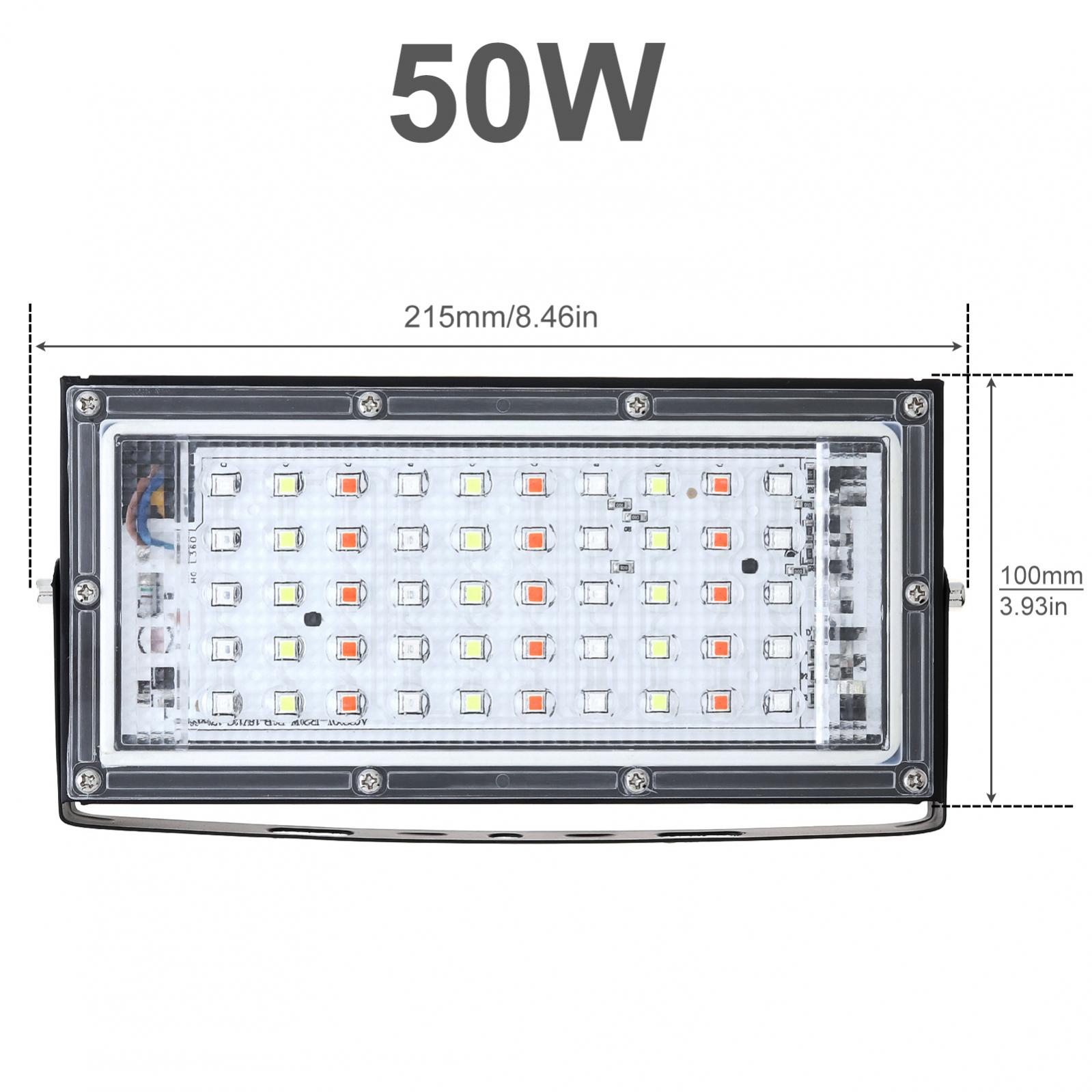 projecteur led changement de couleur rvb avec réflecteur étanche pour décoration de