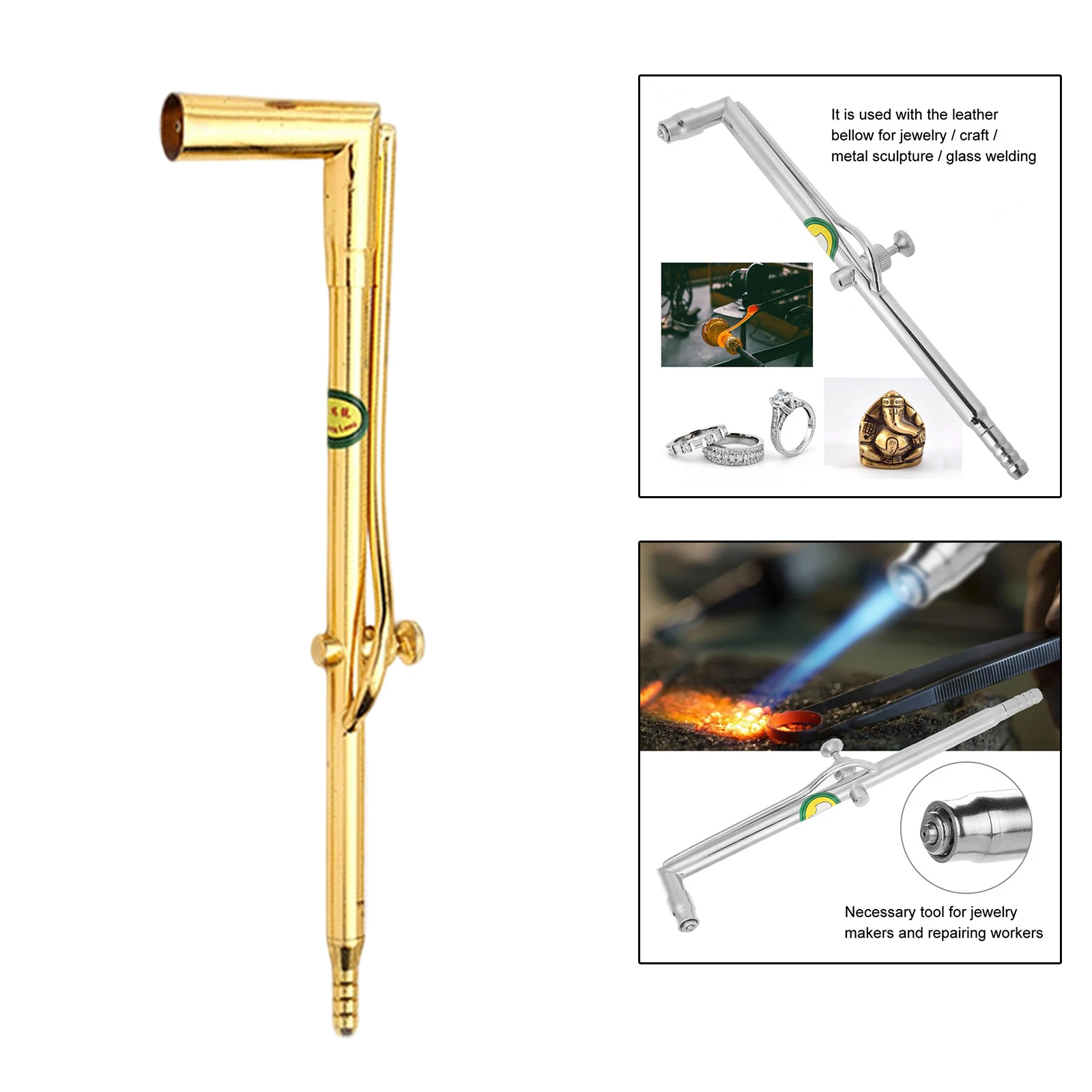 Gasoline Jewelry  Manual  Making Copper Gas Heater Oxyhydrogen Micro Torch Kit Regulators for Repairing  Home