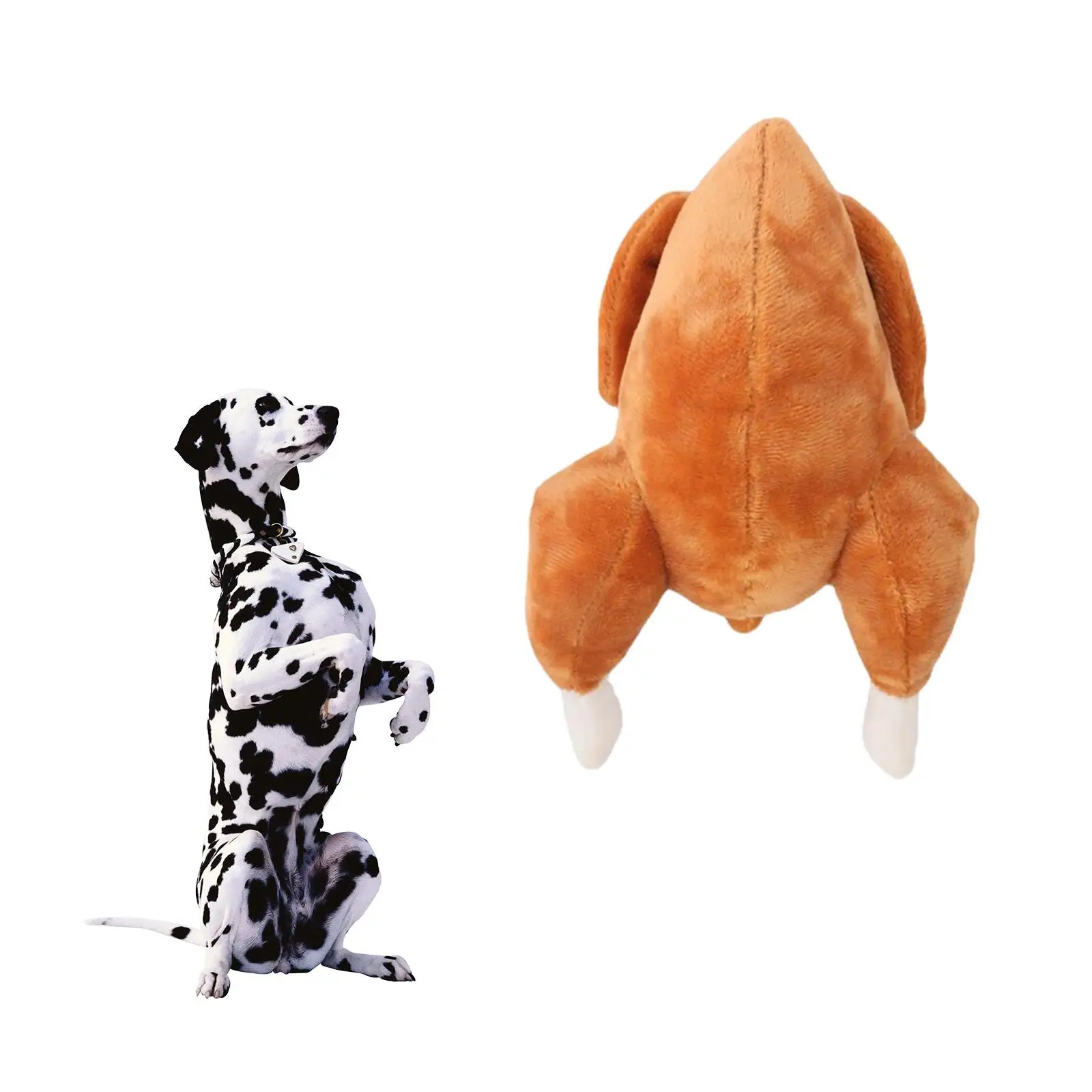 Pet Dog Squeak Toy Plush Chew Toy Stuffed Plush Toy Plush Pet Toy Cute Dog Toy Training with Squeaker for Medium Large Dogs