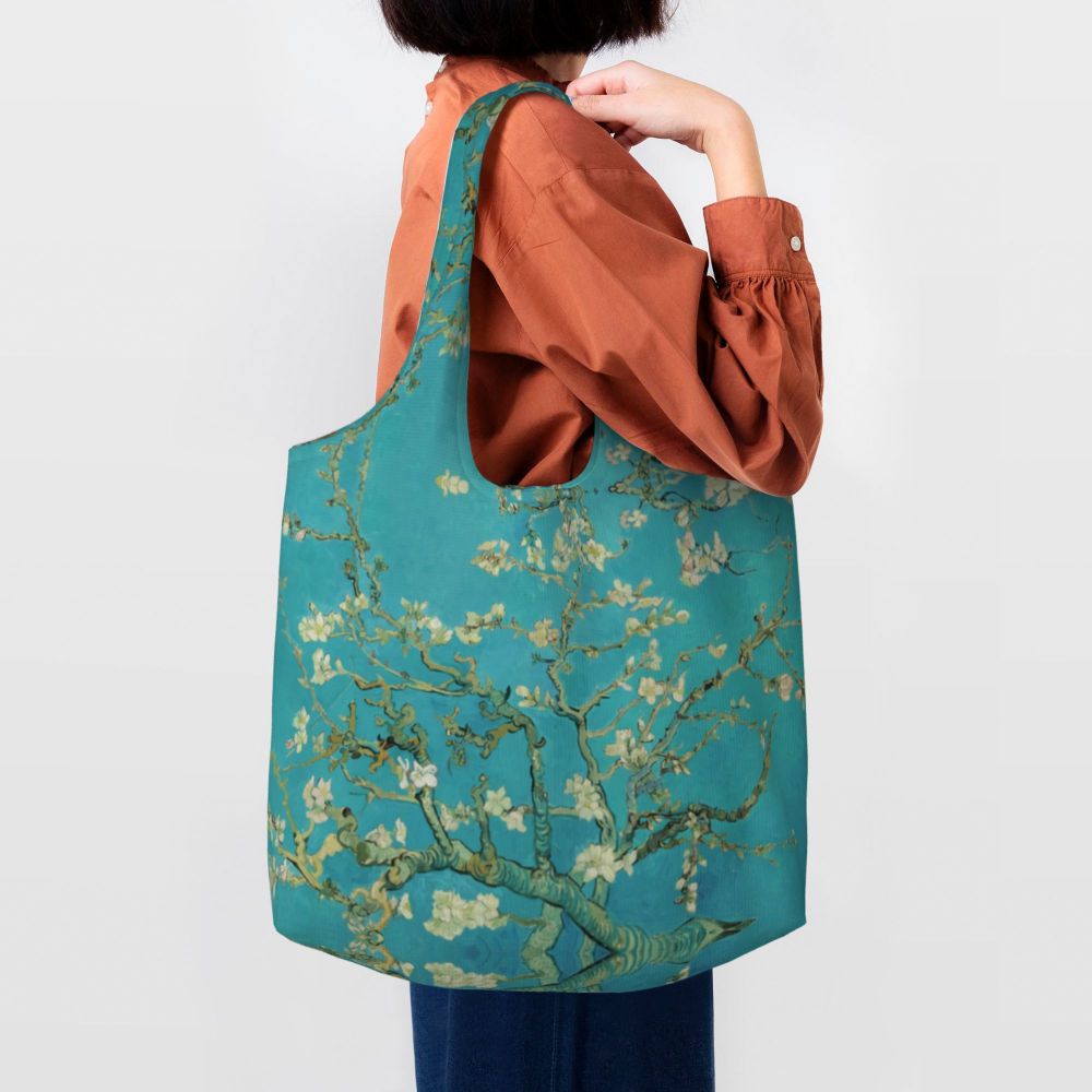 Noite estrelada Van Gogh Shopping Bag, bolsa