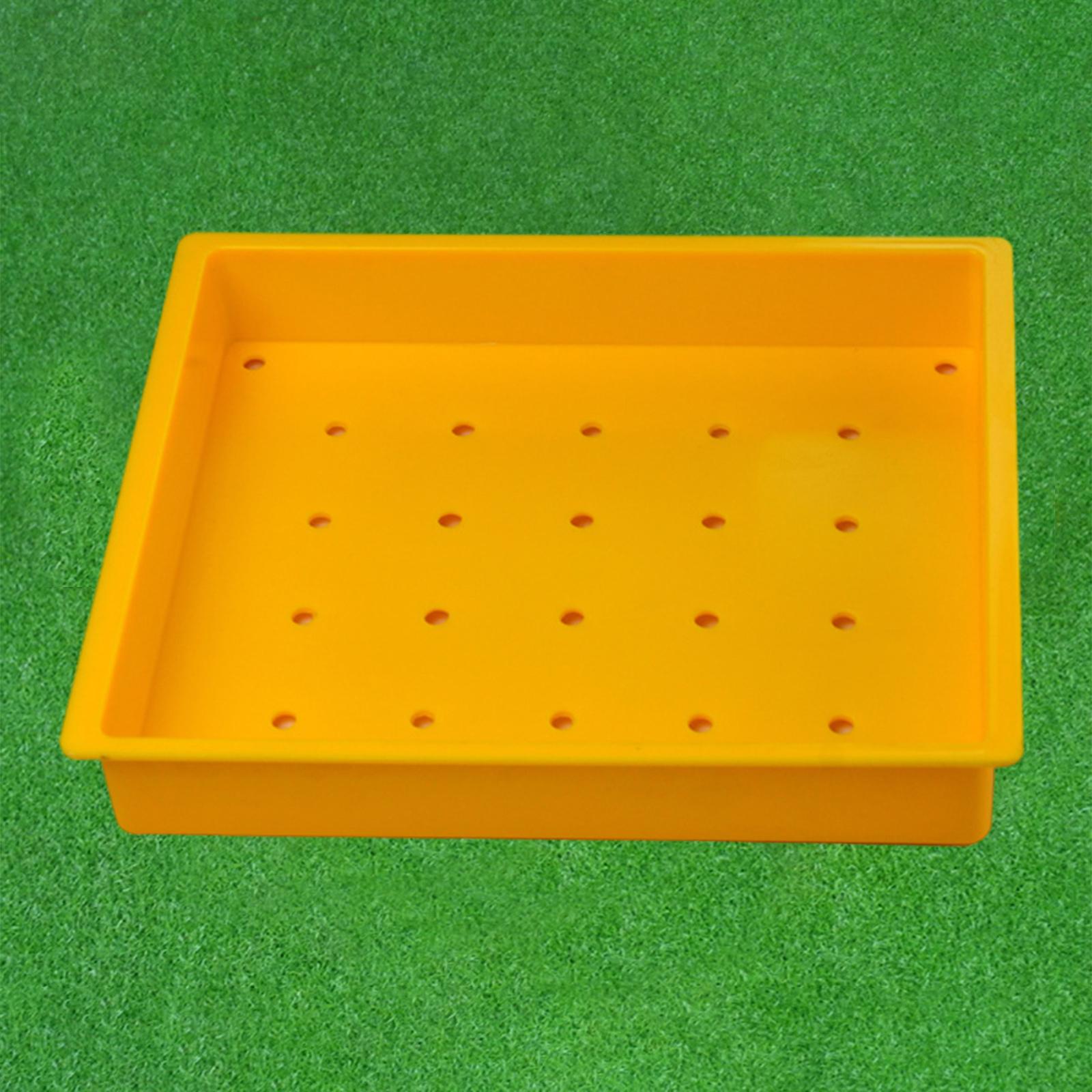 Premium Golf Ball Tray Golfballs Holder Storage Container Organizer Case